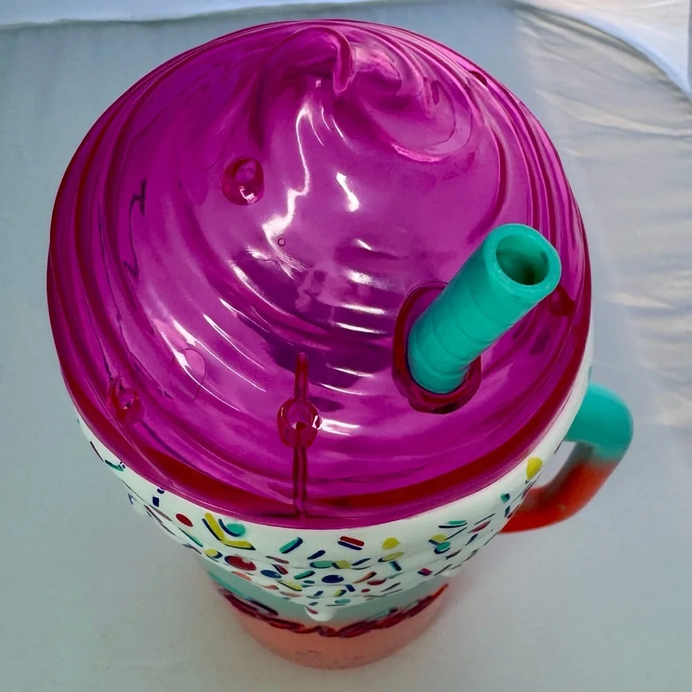 Barbie Pop Reveal Rise & Surprise Container Ice Cream Sundae Float Storage Case